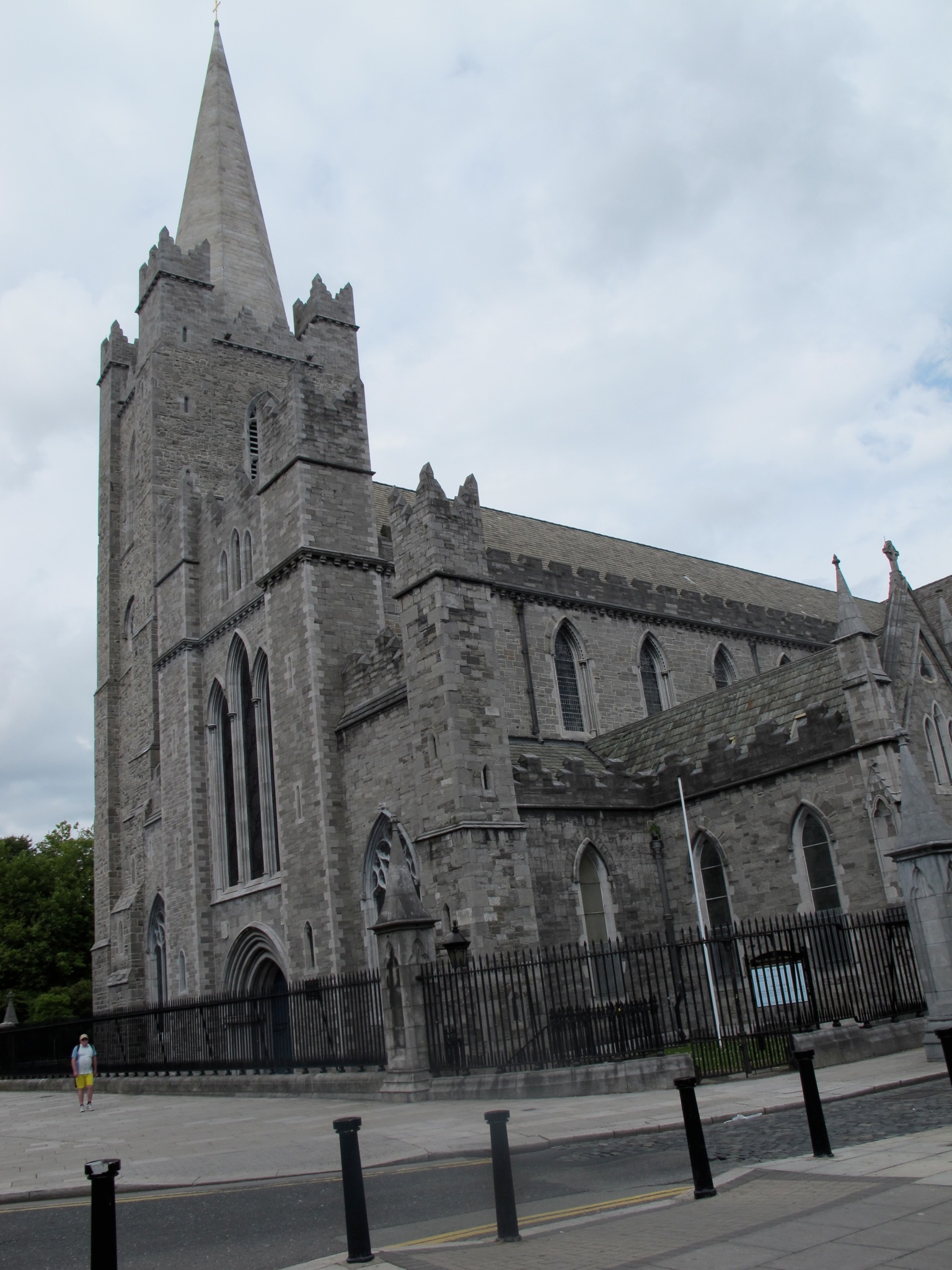 St. Patrick's Cathedral in Dublin, open to tourists and those looking for a place to pray and worship. 