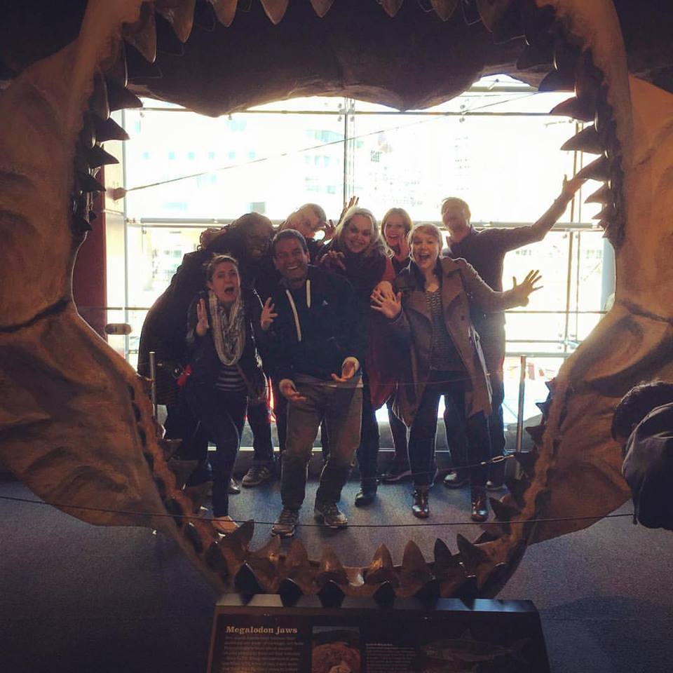 Jaws Group Photo Aquarium