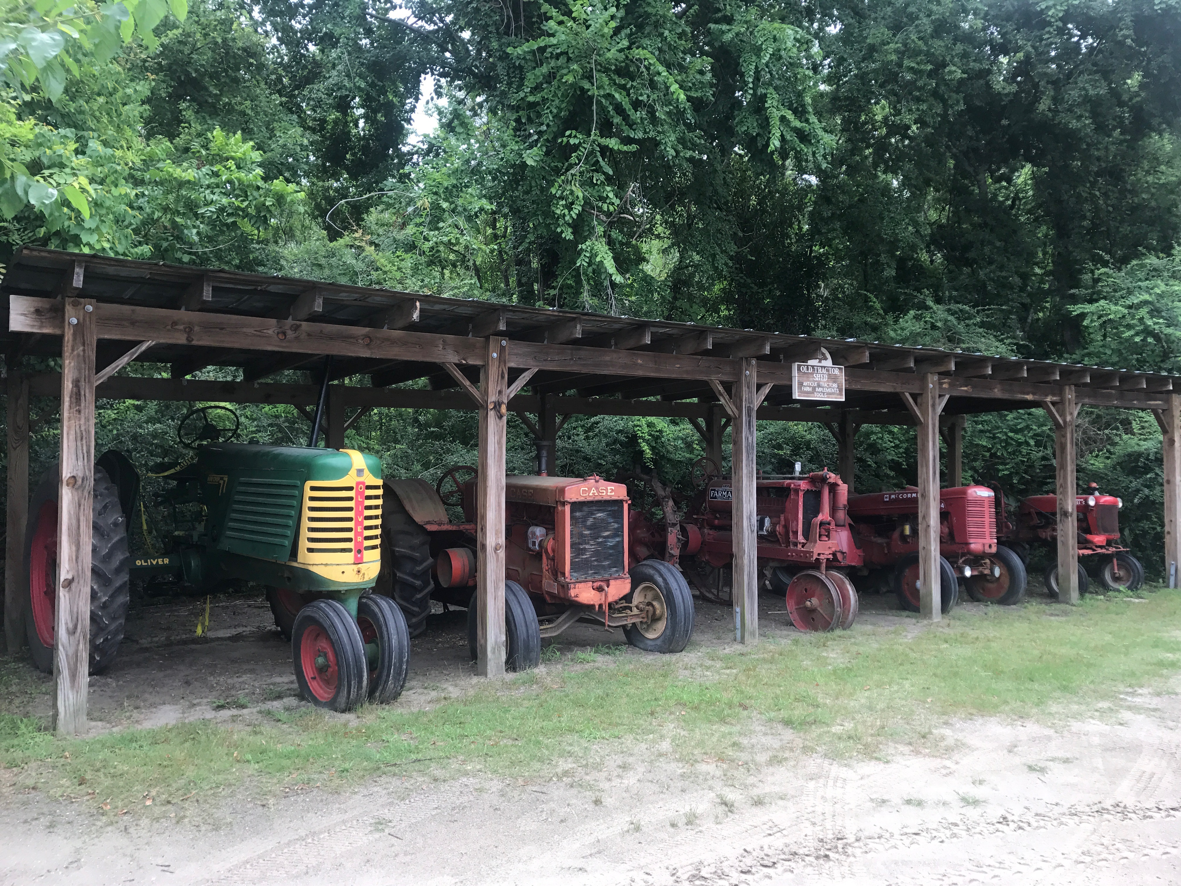 Boone Hall Plantation Tractors